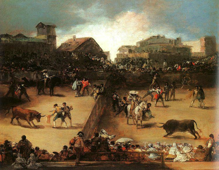 La corrida romantique moderne Francisco Goya Peintures à l'huile